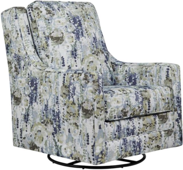 Signature Design by Ashley® Dustinford Multi-Colored Swivel Glider Accent Chair-0