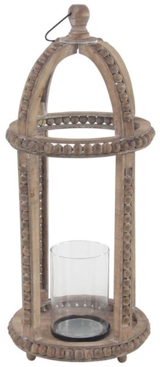 Deco Marche Brown 29” Candle Lantern-1