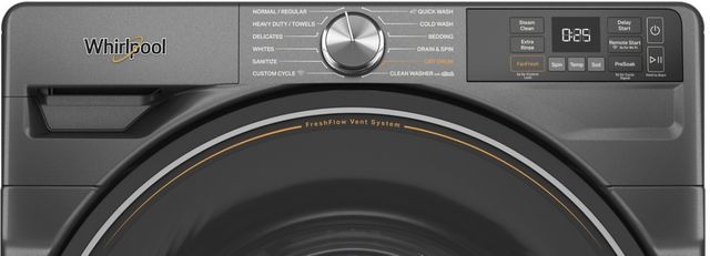 Whirlpool® 4.5 Cu. Ft. Volcano Black ENERGY STAR® Certified Front Load Washer with FreshFlow™ Vent System-4