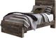 Benchcraft® Derekson Multi Gray Twin Panel Headboard-1