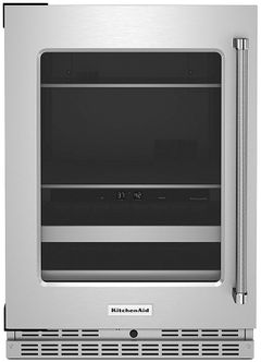 KitchenAid® 24" Stainless Steel Wine Cooler