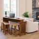 Country Classic Collection Customizable Crossway Sofa Bar-4