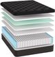 Southerland™ Craftsman 14" Wrapped Coil Plush Euro Top Queen Mattress-2