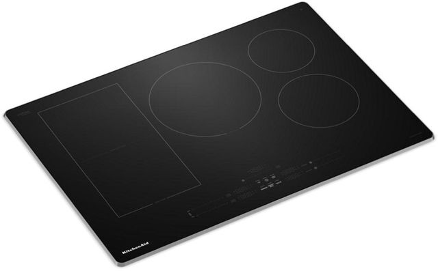 KitchenAid® 30" Stainless Steel Temp Cook™ Induction Cooktop with 5 Cooking Zones-1