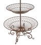 A & B Home Copper Planter Basket-1