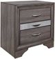 Global Furniture USA Seville Dark Gray Nightstand-0