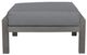 CabanaCoast® Customizable Landing Wooden Outdoor Ottoman-1
