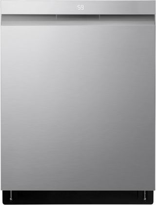 LG 24" PrintProof™ Stainless Steel Top Control Built In Dishwasher with QuadWash® Pro, TrueSteam® and Dynamic Heat Dry™