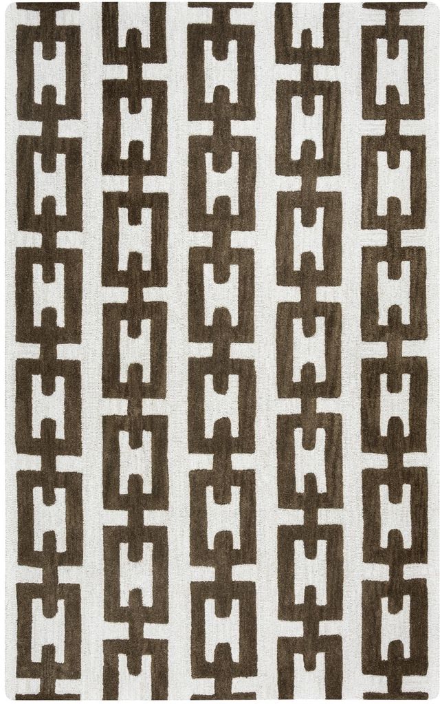 Rizzy Home Caterine Off White 5' x 8' Rug-0