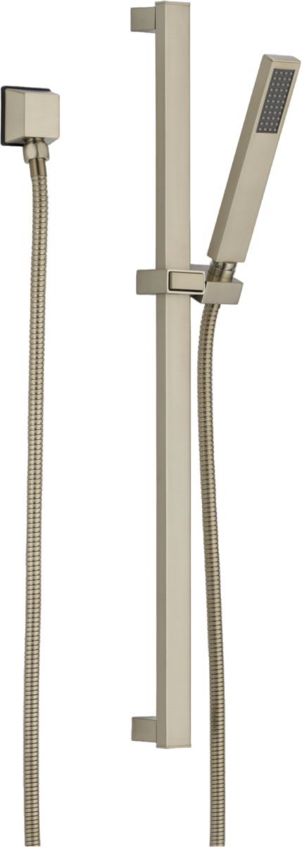 Brizo Siderna® Brilliance® Brushed Nickel Single-Function Slide Bar Hand Shower-0
