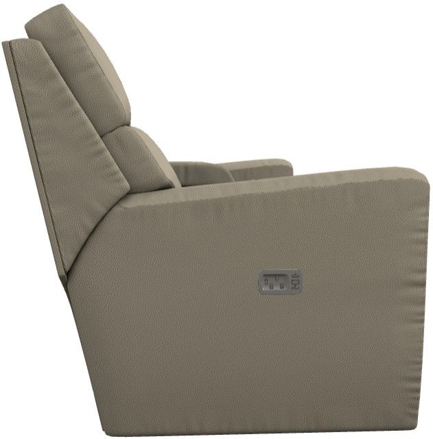 La-Z-Boy® Apollo Sand Power Reclining Loveseat with Console, Headrest, and Lumbar-2