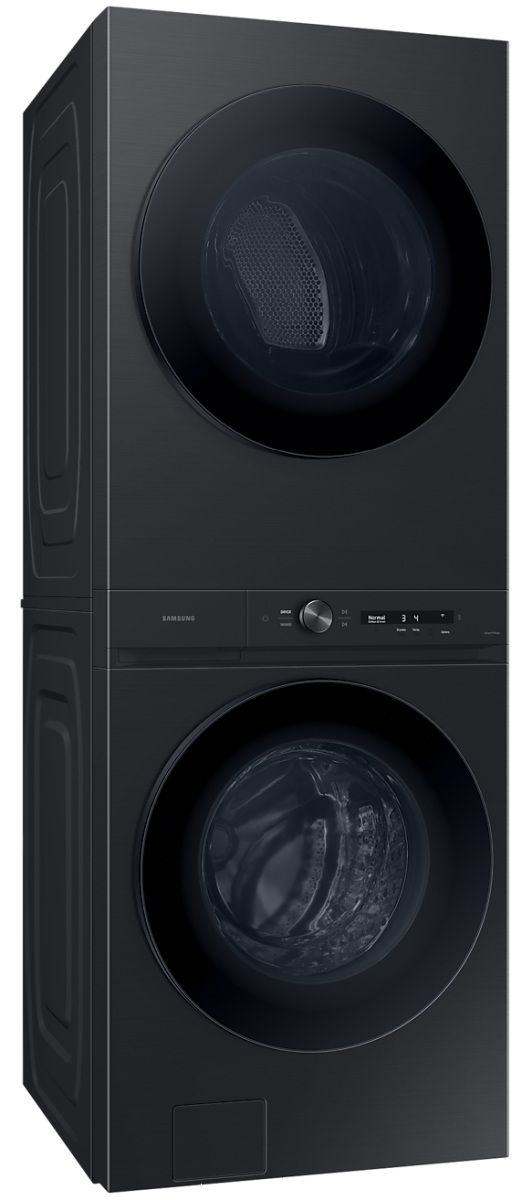 Samsung® 500 Series Brushed Black Electric Laundry Center, 5.3 Cu. Ft. Washer, 7.6 Cu. Ft. Dryer-1