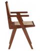 Meridian Furniture Preston Walnut Dining Arm Chair-2