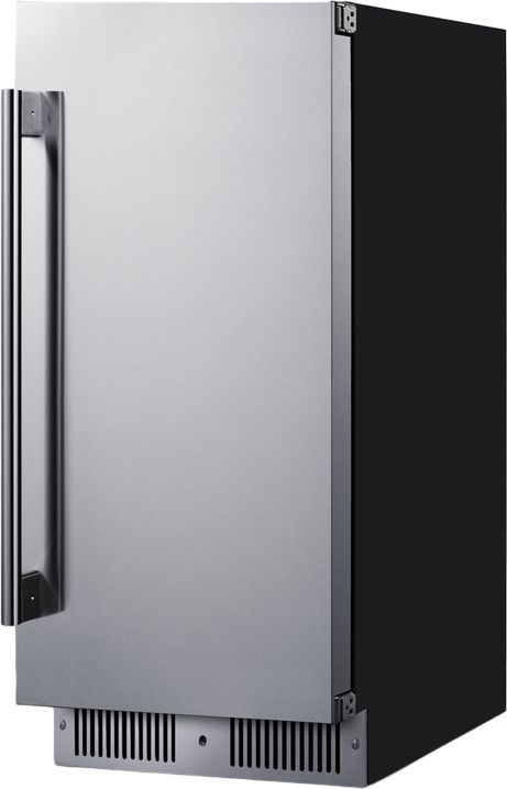 Summit® 1.7 Cu. Ft. Stainless Steel Compact Refrigerator-1