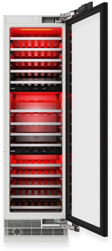 Thor Kitchen® 24" 12.4 Cu. Ft. Panel Ready Wine Cooler-3