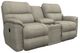 La-Z-Boy® Brooks Taupe Manual Reclining Loveseat with Console-0
