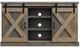 Legends Home Farmhouse Barnwood 56" Corner TV Console-3