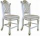 ACME Furniture Vendome 2-Piece Antique Pearl Counter Stool Set-3