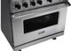 Viking® 5 Series 36" Valentine Pro Style Liquid Propane Gas Range-1