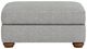 Flexsteel® Preston Silver Ash Cocktail Ottoman-1