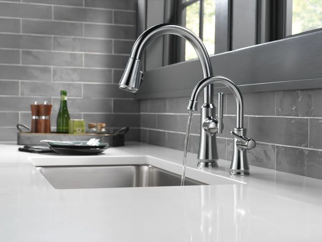 Delta Other Arctic Stainless Transitional Beverage Faucet-1
