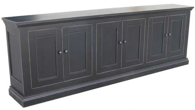 Nest Home Collections Mimi Vintage Black Long Cabinet -0