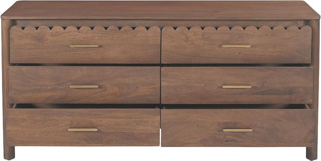 Moe's Home Collection Wiley Vintage Brown Dresser -3