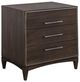 Fairfield® Libby Langdon Farley Smoked 3-Drawer Nightstand-0