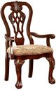 Furniture of America® Elana 2-Piece Brown Cherry Dining Arm Chair Set-0