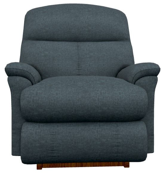 La-Z-Boy® Reed Navy Power Rocking Recliner with Headrest-1