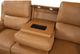 Corinthian Furniture Nova Butternut Power Reclining Loveseat with Power Headrest, Console, and Lumbar  -3