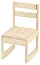 Crate Designs™ Furniture Unfinished 3 Position Chair-0