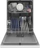 GE® 24" White Built-In Dishwasher with Front Controls-2