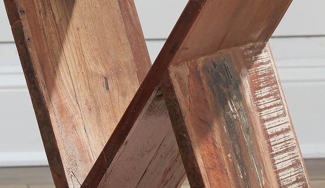 Coaster® Lily Reclaimed Wood Accent Table-2