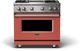 Viking® 5 Series 36" Spiced Cider and Stainless Steel Freestanding Gas Range-0