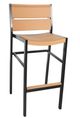CabanaCoast® Customizable Jasper SOL Teak™ Outdoor Bar Stool-0