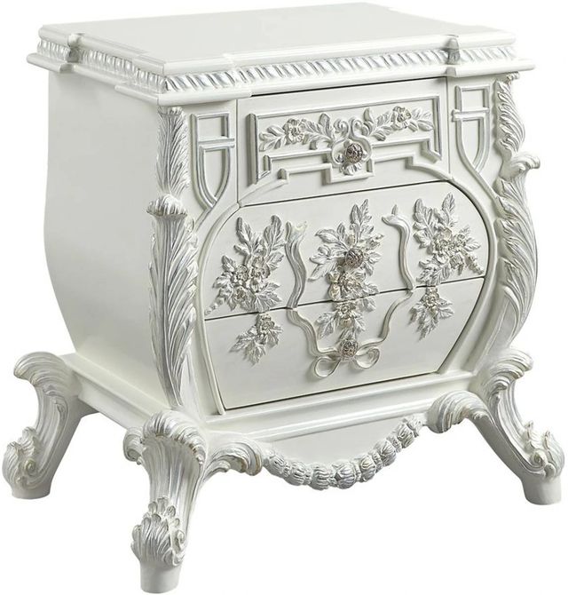 ACME Furniture Vanaheim Antique White Nightstand-0