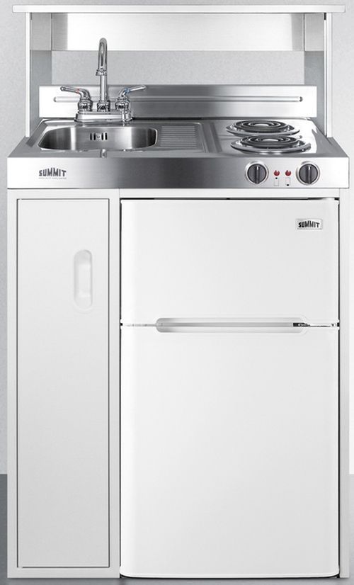 Summit® 30" White All-In-One Kitchenette-3