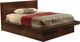 Coaster® Jessica 5-Piece Cappuccino Eastern King Panel Bedroom Set with Nightstand Panels-1