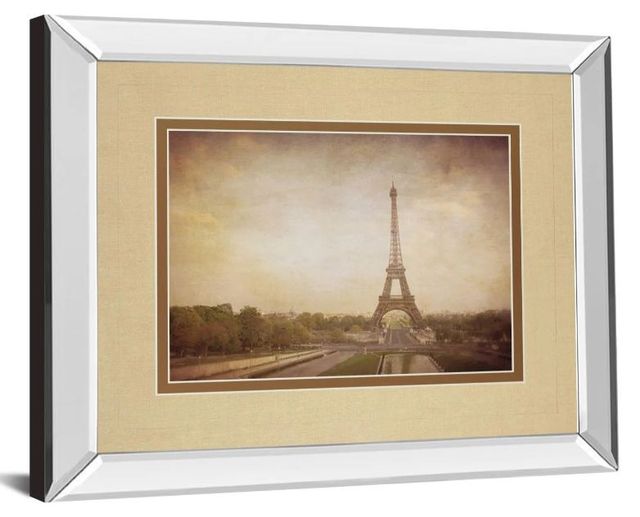 Classy Art Tour De Eiffel by H. Jacks Mirror Framed Wall Art-1
