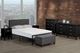 Titus Furniture Gray 54" Full Platform Bed-1