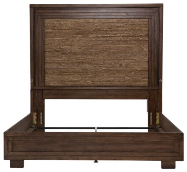 Michael Amini® Carrollton Rustic Ranch Queen Panel Bed-3