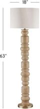 Bassett Mirror Helford Light Brown Floor Lamp-3