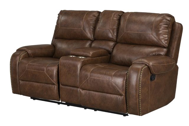 Inspired Home 4229 Winslow Brown Manual Reclining Loveseat-1
