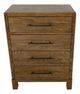 International Furniture Direct Merida Barrel Brown Chest-2