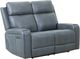 Primo™ International Cavron Blue Power Reclining Loveseat-0