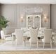 Michael Amini® La Marisia Creamy Pearl Rectangular Dining Table-1