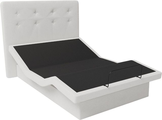 Beaudoin Dawn House Ivory Full Adjustable Bed-0