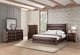 Furniture of America® Chemnitz Espresso Eastern King Panel Bed-1