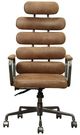 ACME Furniture Calan Retro Brown Leather Office Chair-1